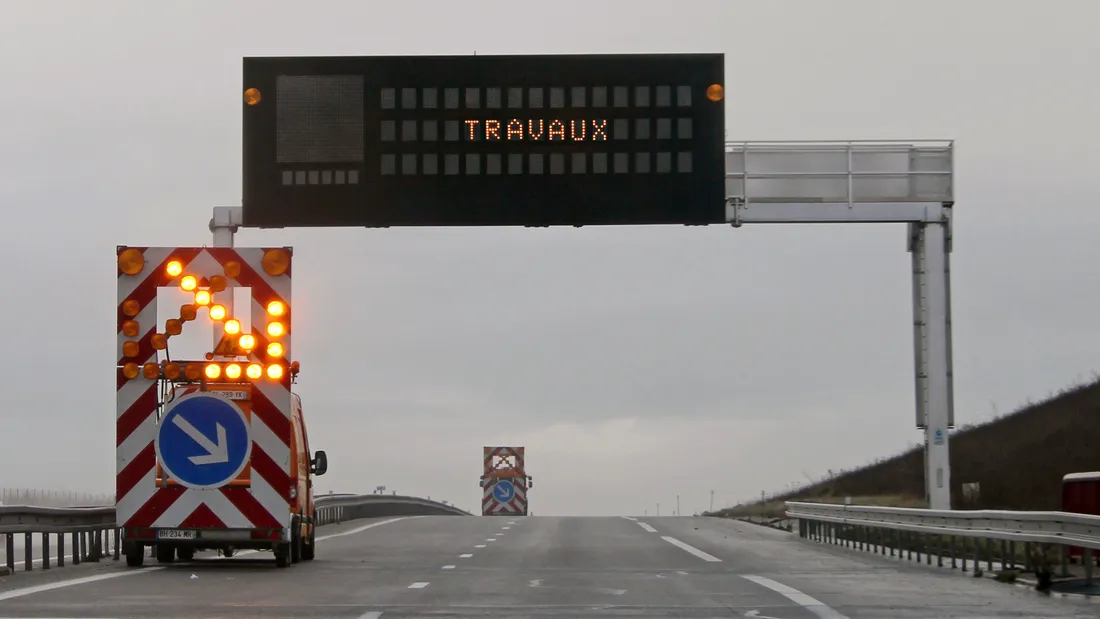 A35 : gros travaux à la hauteur de Niedernai-Goxwiller