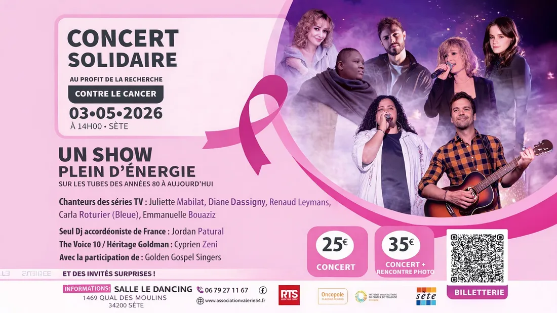 Sète : un concert solidaire et une marche de 1400 km pour défier le...