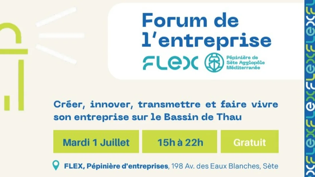 Forum de l'entreprise à Sète pour les entrepreneurs locaux