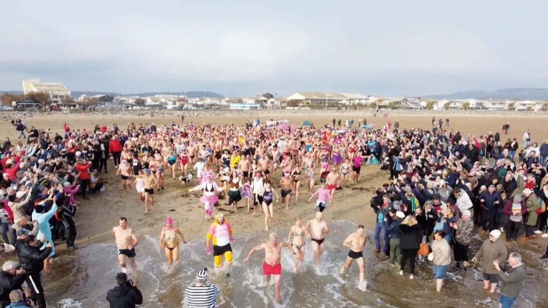 Aude : 1 000 courageux-ses attendus pour le bain du Nouvel An à...