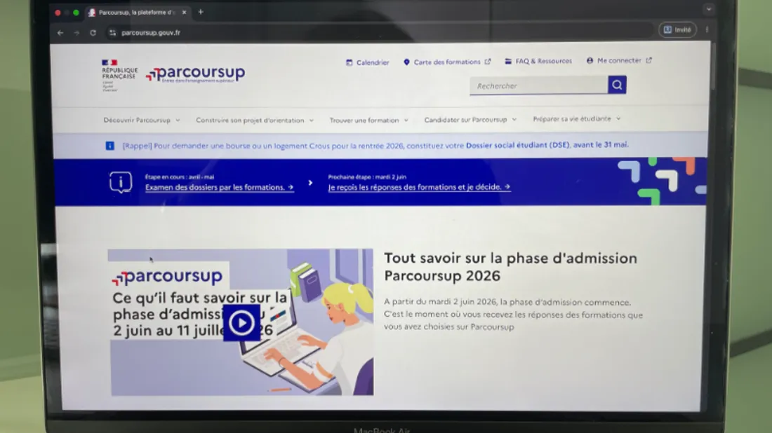 Parcoursup 2026 : un nombre d'inscrit en hausse et l'université...