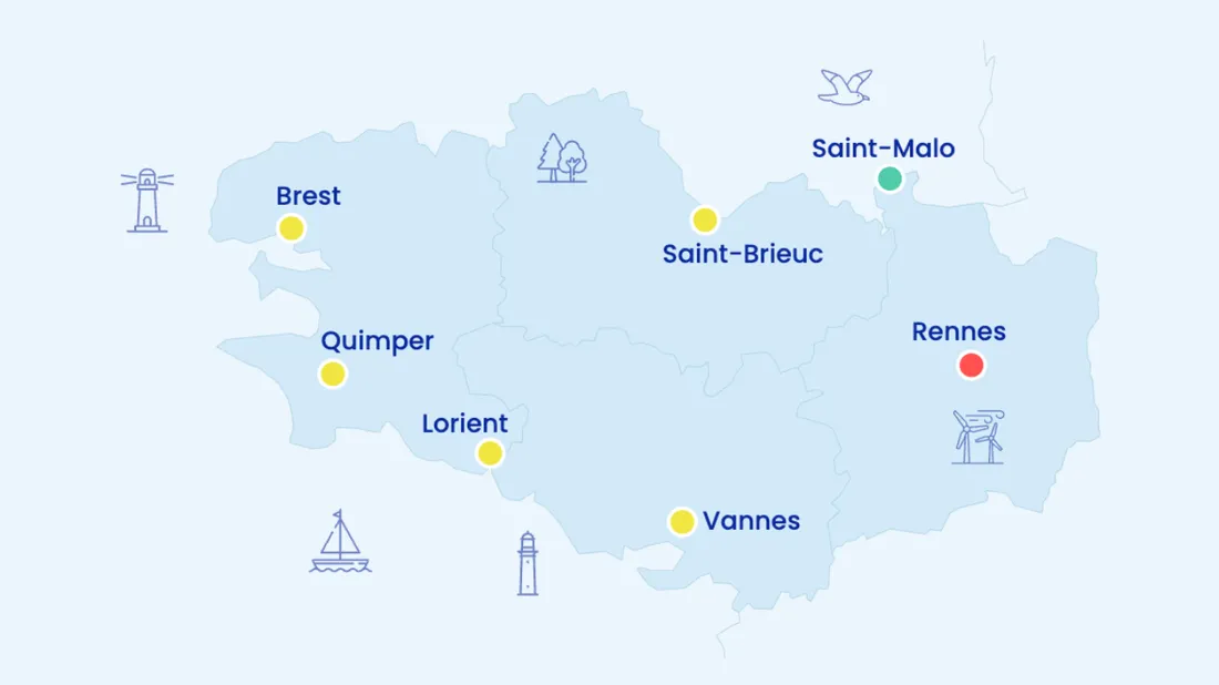 Bretagne : la qualité de l'air "dégradée" dans la région ce lundi...