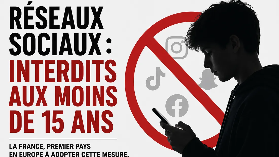 Réseaux sociaux : les moins de 15 ans bientôt déconnectés