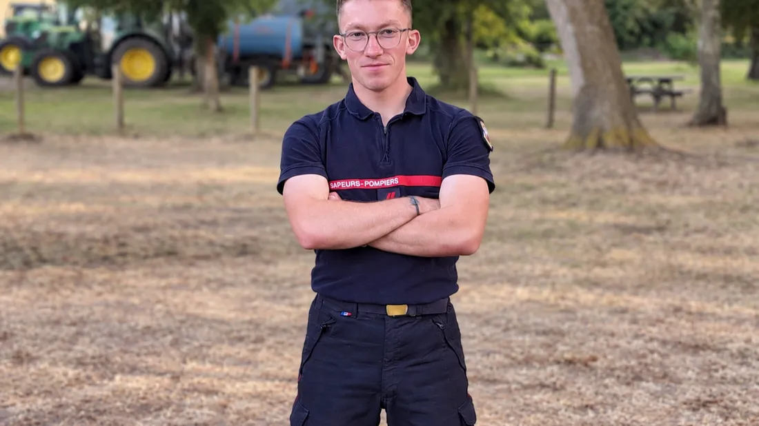 Romain Brot, 20 ans, pompier volontaire à Moëlan sur Mer (29) : «...