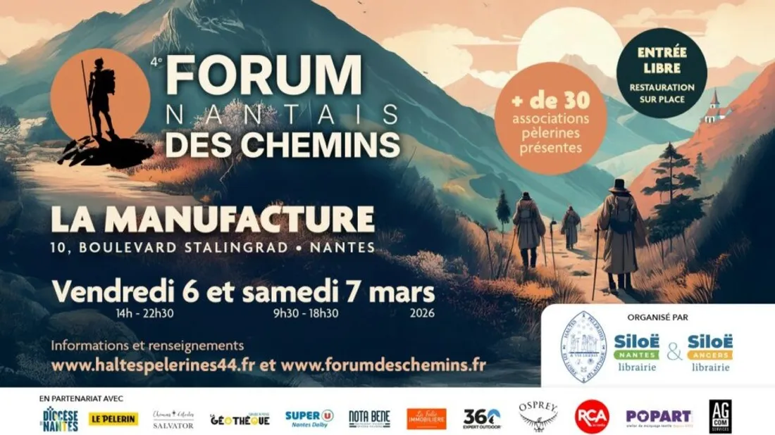 Forum Nantais des Chemins édition 2026 : le grand rendez-vous des...
