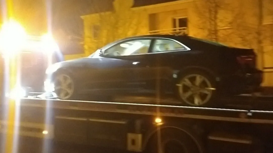 Sur l'A10 près de Blois, à quasiment 250 km/h