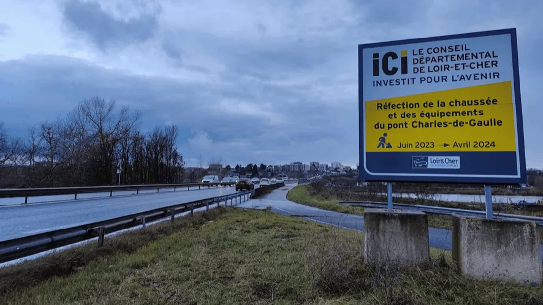 Blois : des perturbations sur le pont Charles-de-Gaulle ces 29 et...
