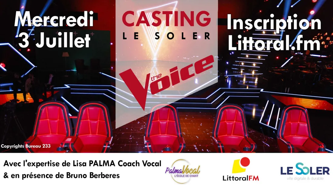 The Voice : Littoral FM et Palma Vocal organisent le casting de la...
