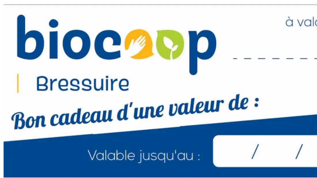 Des bons d'achat BIOCOOP