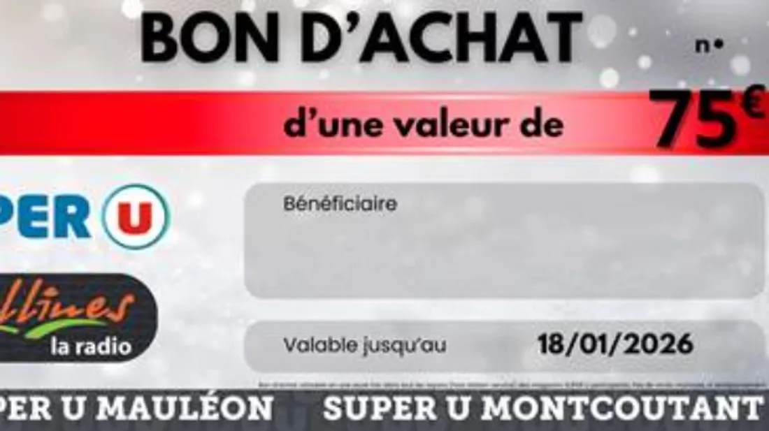 Nouvelle chance de remporter 75 € cette semaine