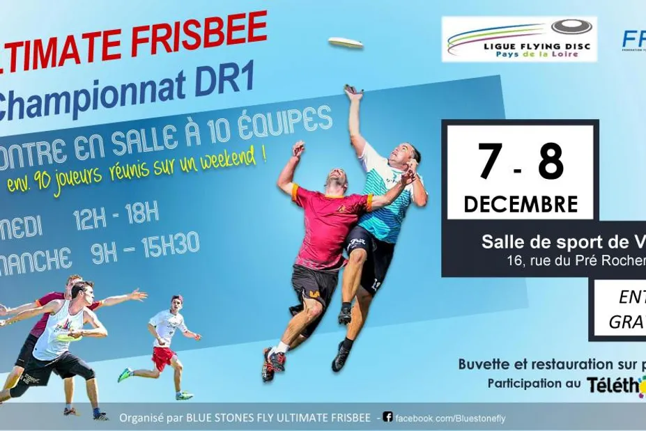  Championnat DR1 Ultimate Frisbee indoor