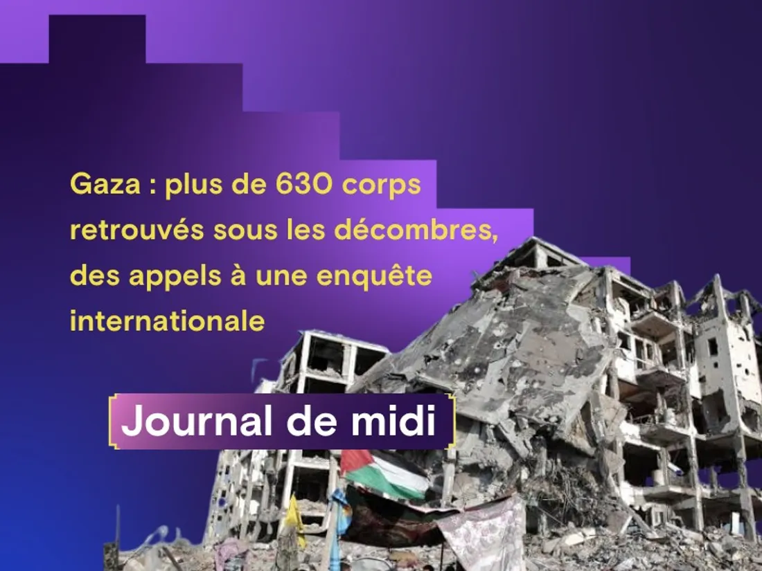 Gaza : plus de 630 corps retrouvés sous les décombres, des appels à...