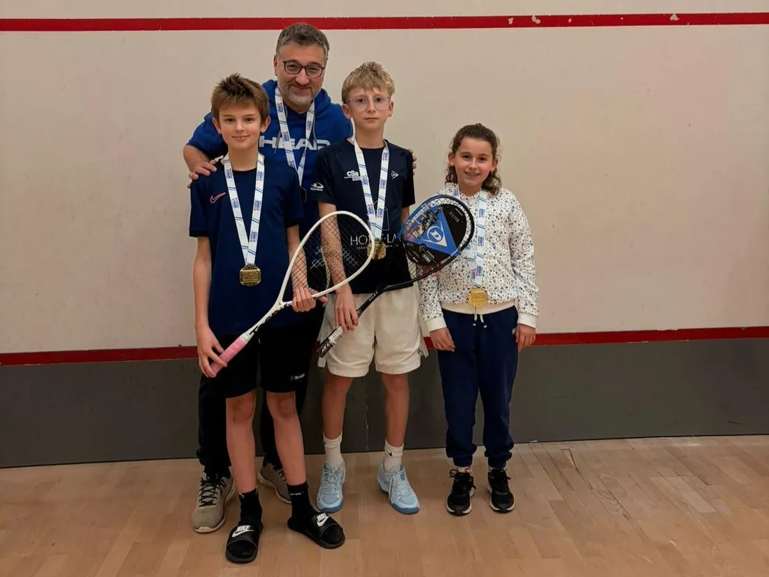 Squash : Un titre de champion de France U13