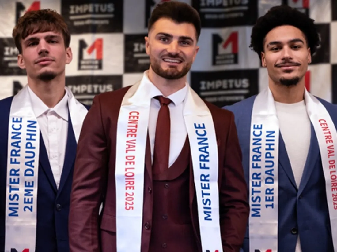 Corentin Landais, élu Mister France Centre-Val de Loire