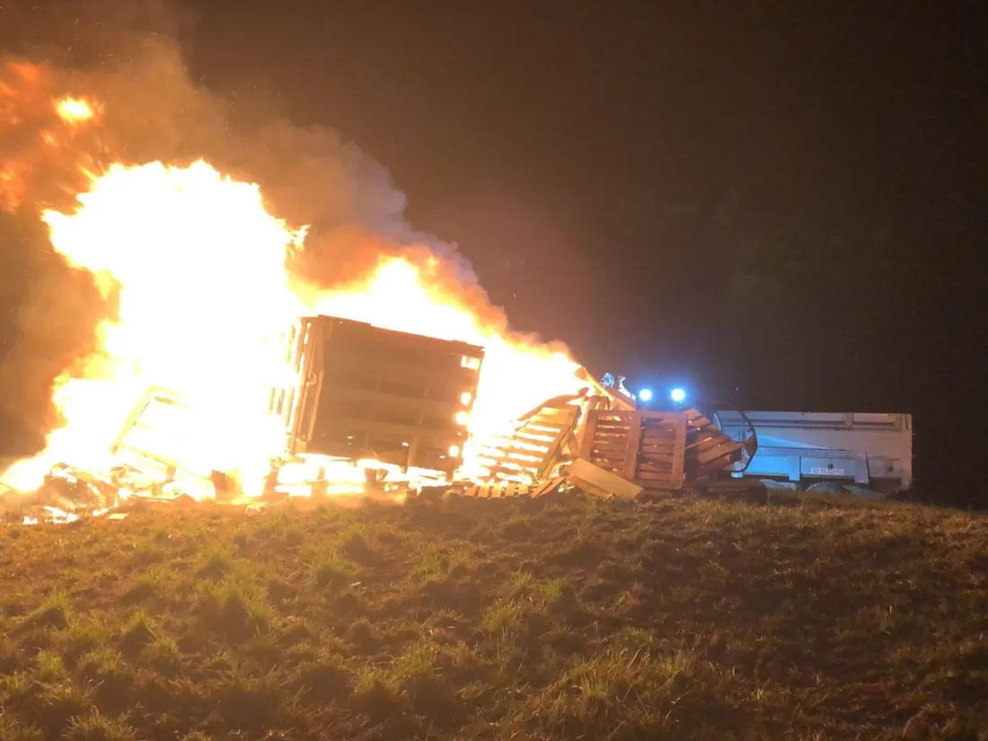 Des feux de la colère allumé par le syndicat agricole