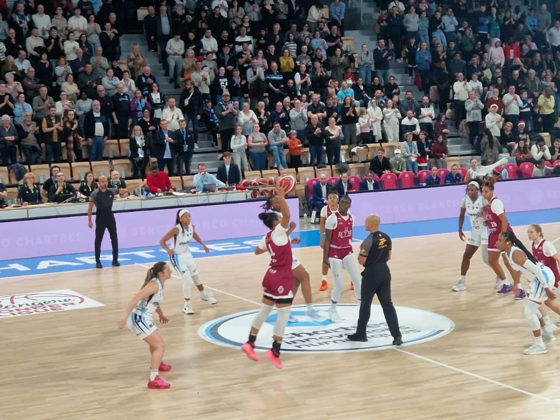 Les Chartraines chez la forteresse Basket Landes