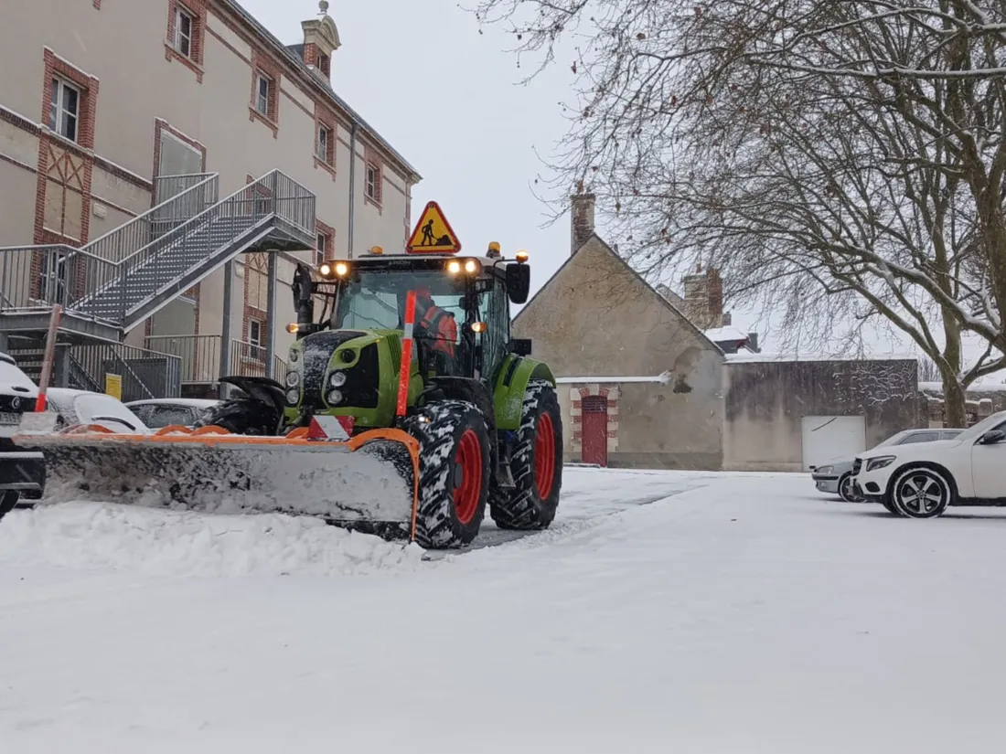 Neige en Eure-et-Loir : le point ce mercredi après-midi