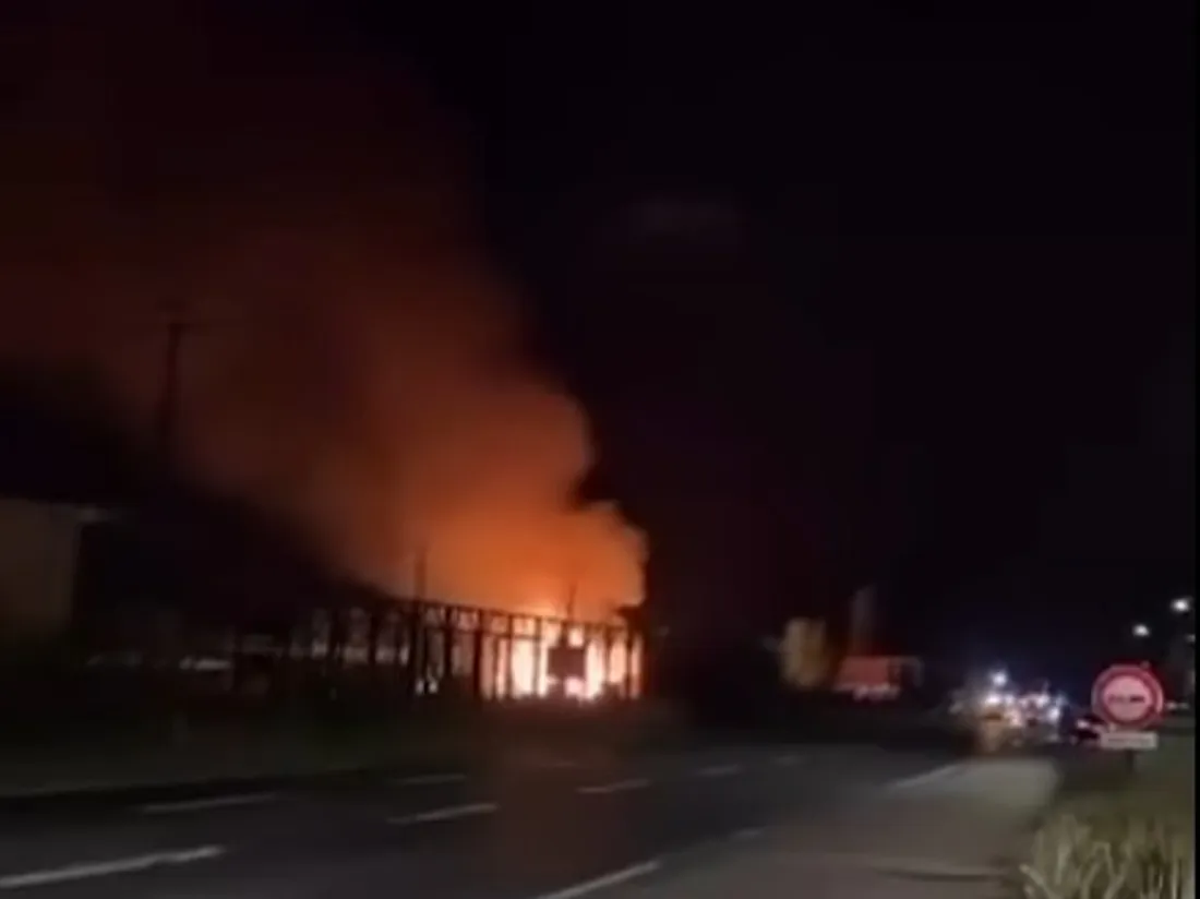 LOIRET – Incendie dans un stockage de palettes à Cercottes