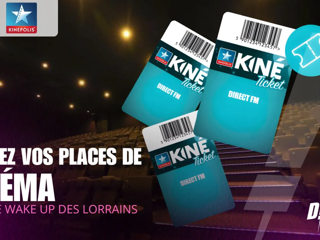 A gagner cette semaine dans le Wake Up des Lorrains : Vos places de...