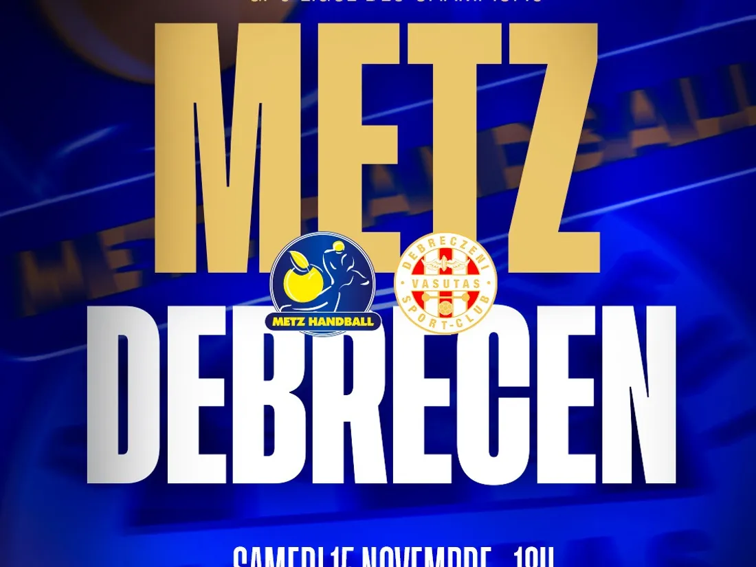Ligue des Champions : vos places pour Metz Handball - Debrecen
