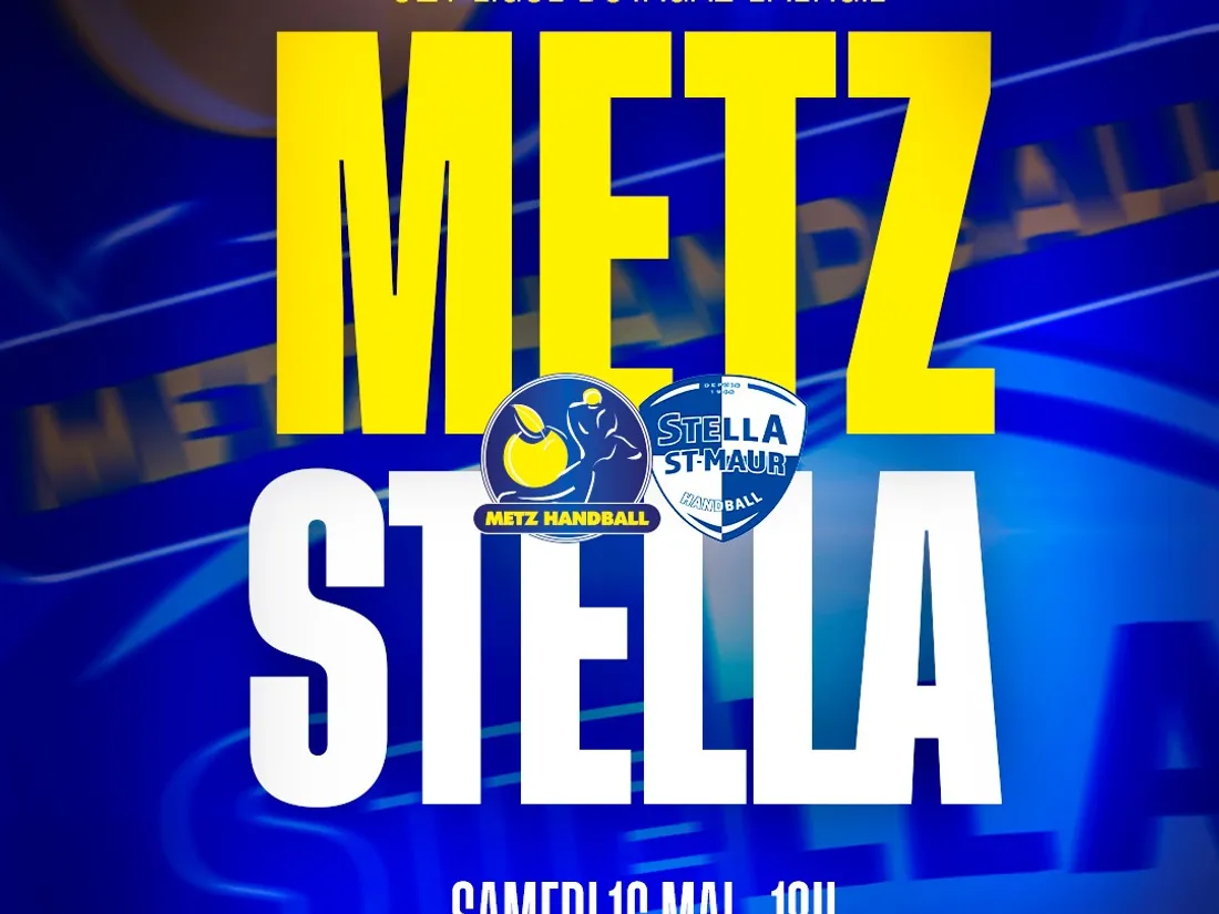 Sport : vos places pour le match « Metz Handball – Stella Saint Maur »