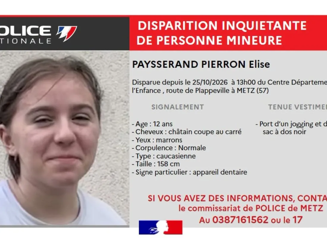 Moselle : la police lance un avis de recherche pour une «...