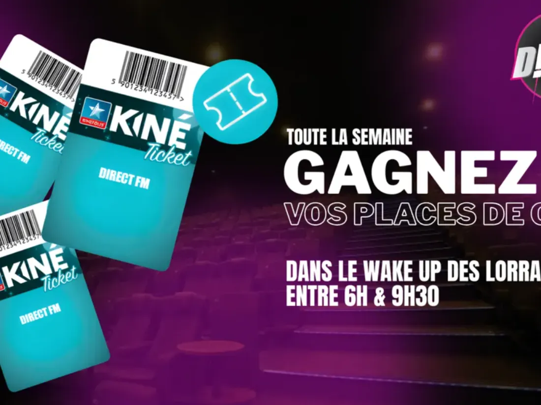 Wake Up des Lorrains : tente de gagner tes places de ciné avec...