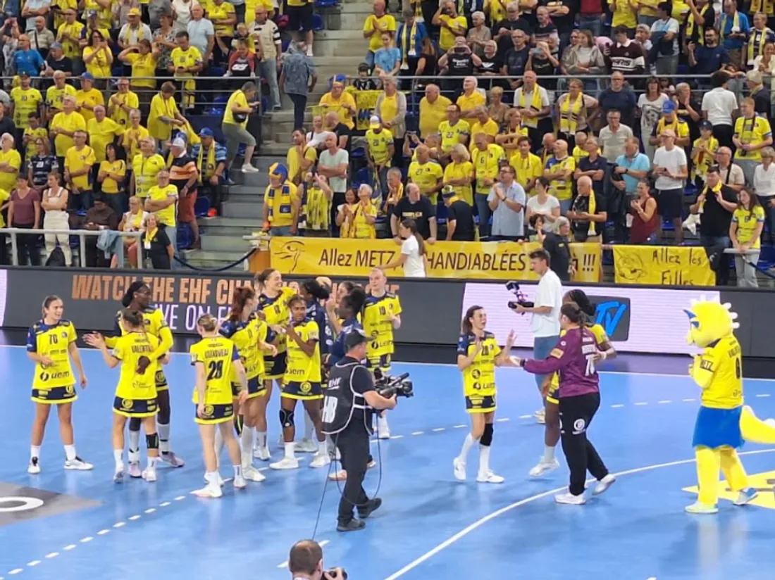 Ligue des champions : une nouvelle victoire pour le Metz Handball...