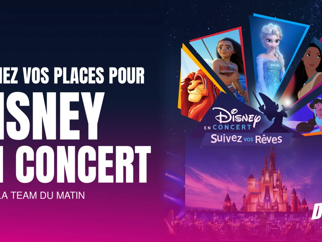 Gagnez vos places pour Disney en Concert au Galaxie d’Amnéville...