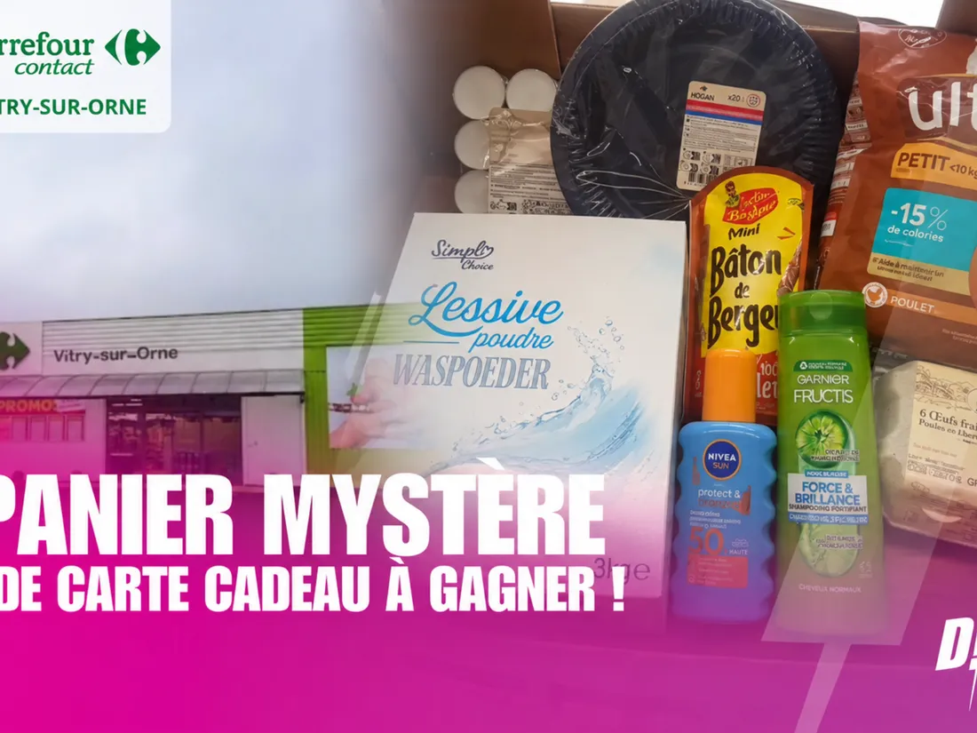 Gagnez 100€ chaque vendredi avec Le Panier Mystère Direct FM