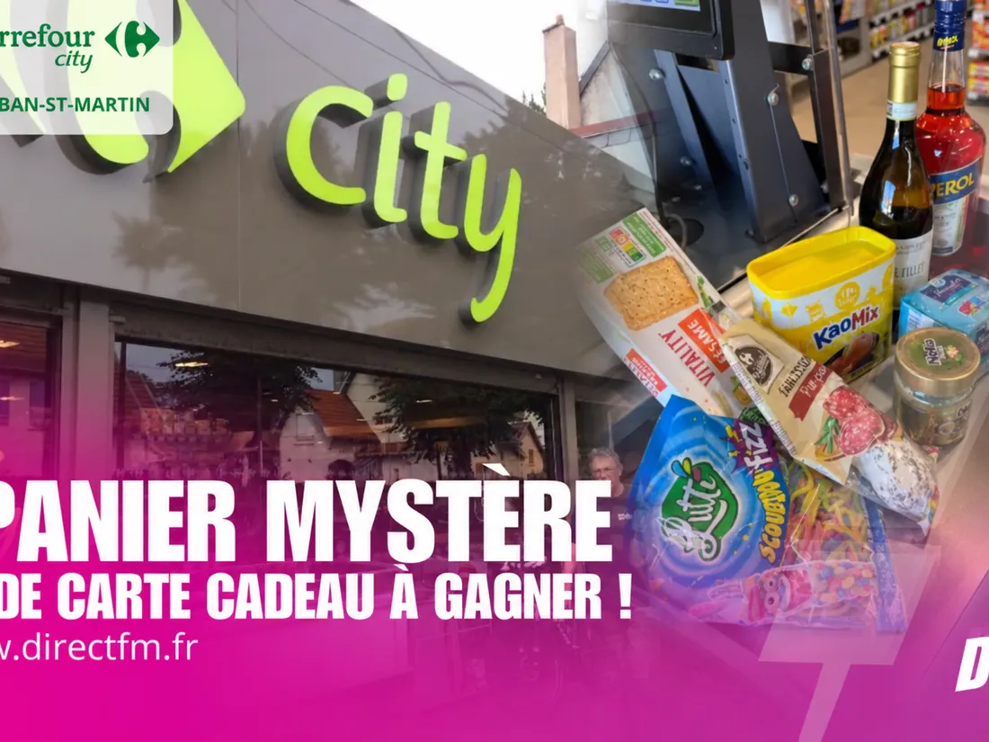 Gagnez 100€ chaque vendredi avec Le Panier Mystère Direct FM