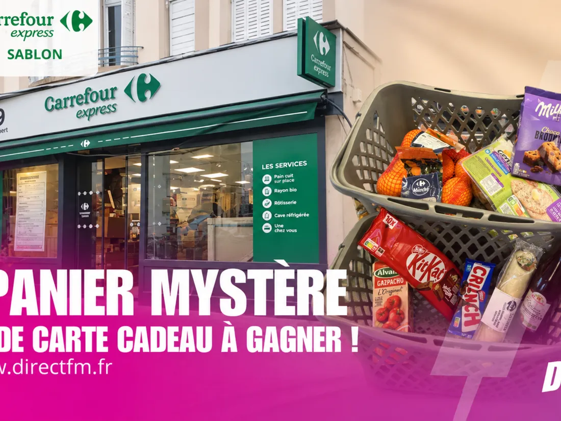 Gagnez 100€ chaque vendredi avec Le Panier Mystère Direct FM