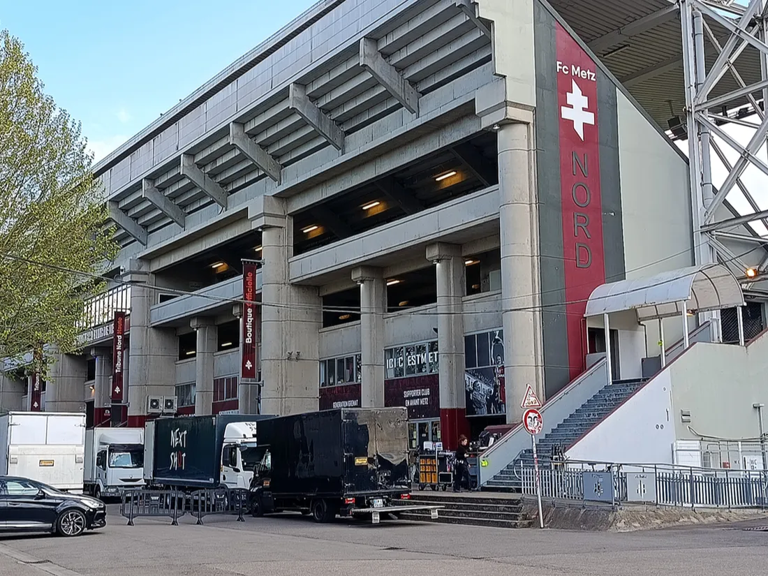 Metz : une série de France Télévision tournée au stade...