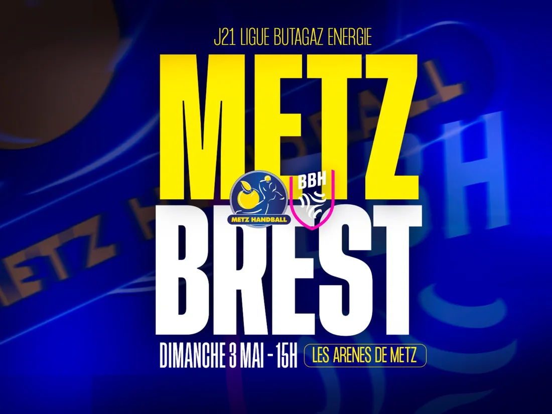 SPORT : GAGNEZ VOS PLACES POUR LE MATCH METZ HANDBALL - BREST 