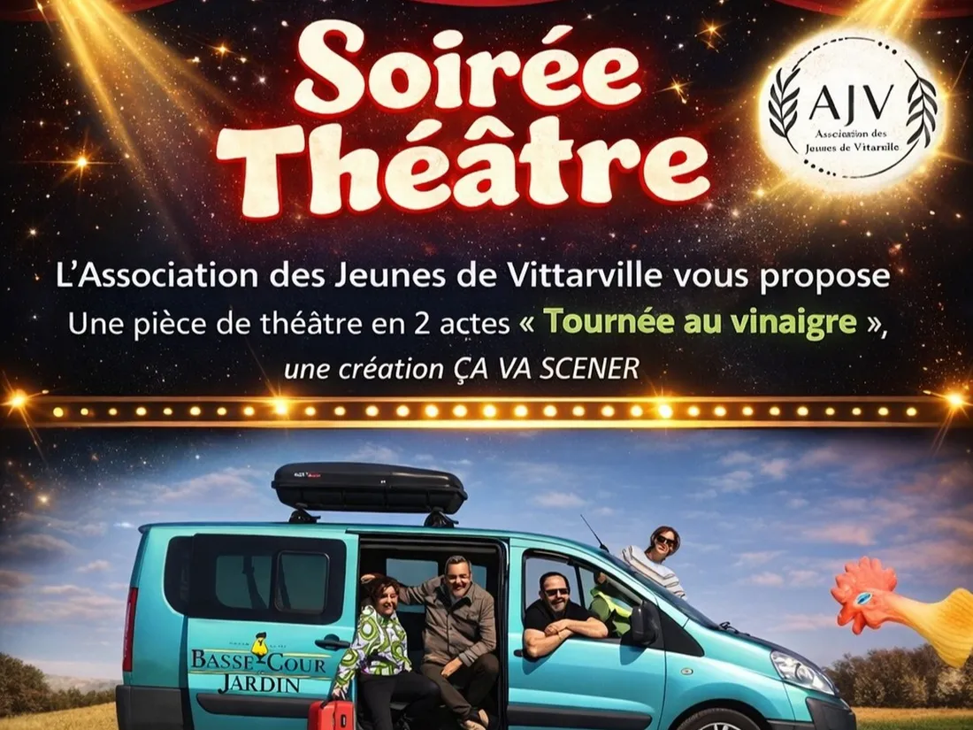 « Tournée au vinaigre » : une pièce de théâtre ce samedi à...