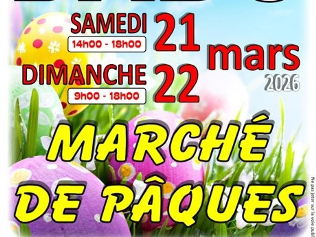 MARCHE DE PAQUES LES 21 ET 22 MARS A DABO