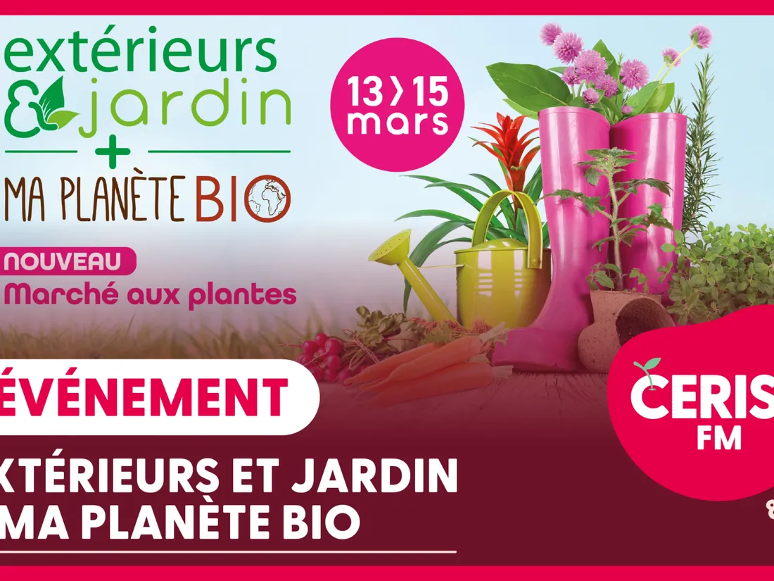 Cerise FM au Salon Extérieurs et Jardin + Ma Planète Bio à Mulhouse !