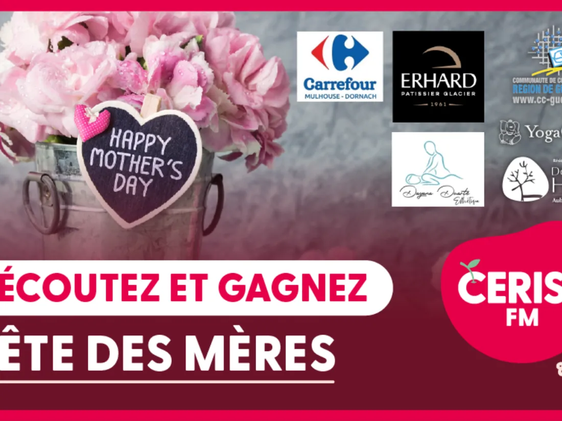 Grand Jeu de la Fête des Mères sur Cerise FM !