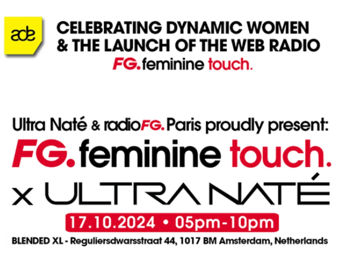 FG célèbre les artistes féminines à l'Amsterdam Dance Event !