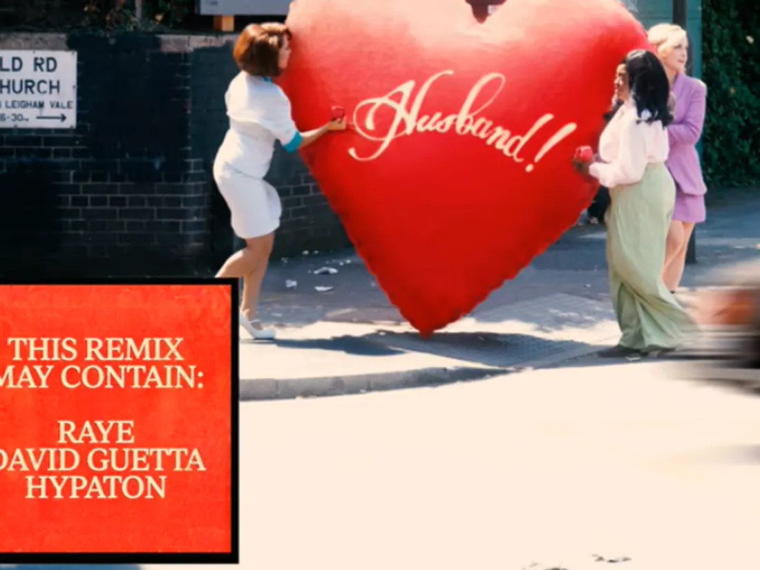 David Guetta et Raye de nouveau réunis sur ce remix WHERE IS MY...