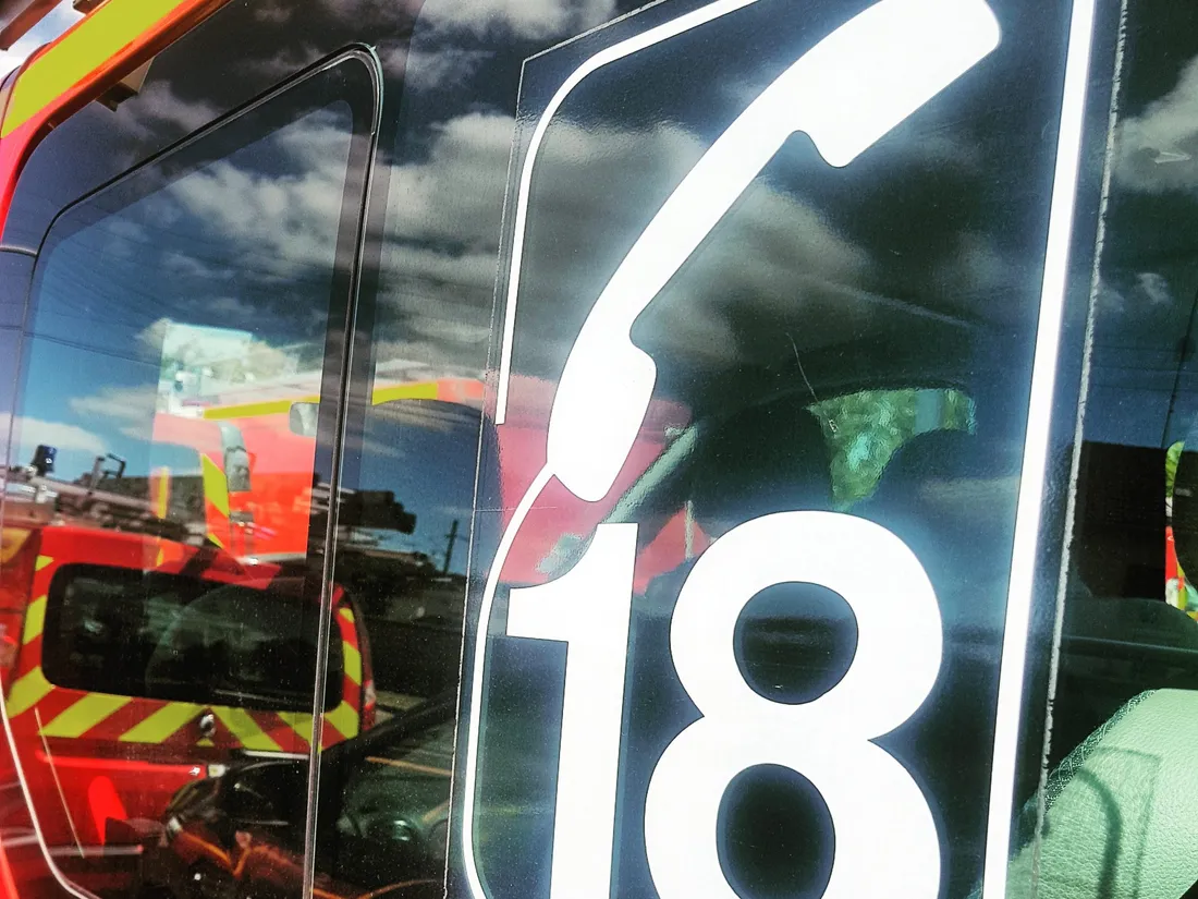 Un incendie en cours vers Senones
