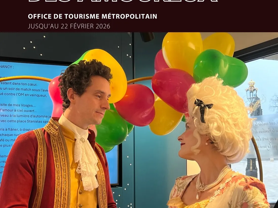 Nancy se met à l’heure de l’amour pour la Saint-Valentin