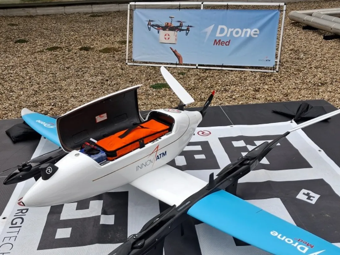 Drones au CHU de Nancy : 12 trajets routiers remplacés pour des...
