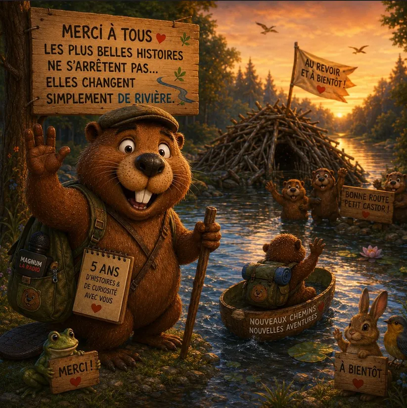 Pierre Castor vous remercie pour toutes ces aventures 