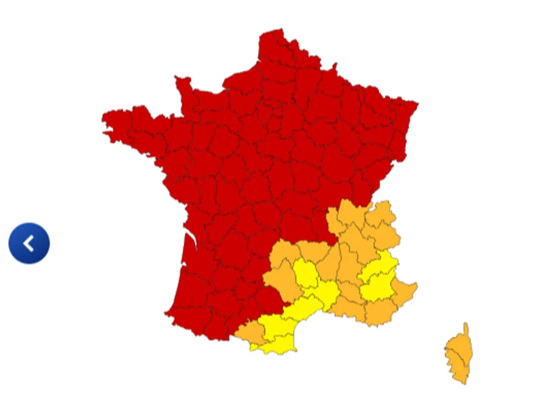 Le Grand Est en vigilance rouge canicule ce jeudi 