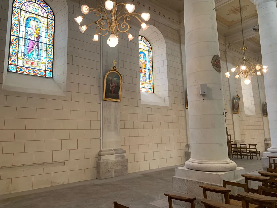 Segré-en-Anjou Bleu. L'église Sainte-Madeleine rouvre au public, le...