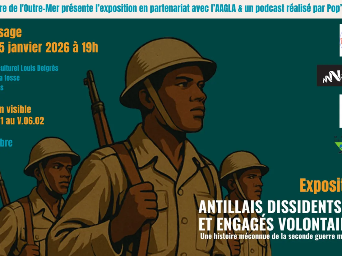 Exposition  Antillais dissidents & engagés volontaires,  histoire...