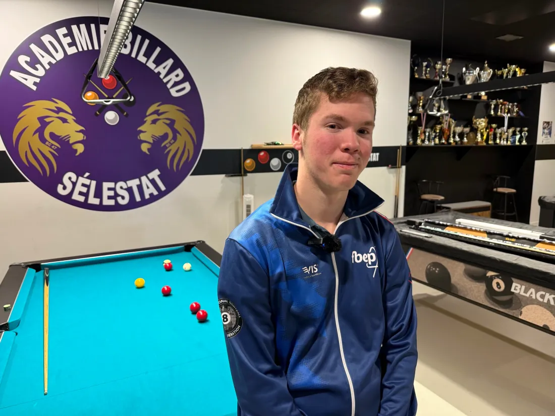 Sélestat : Théo, champion du monde de billard