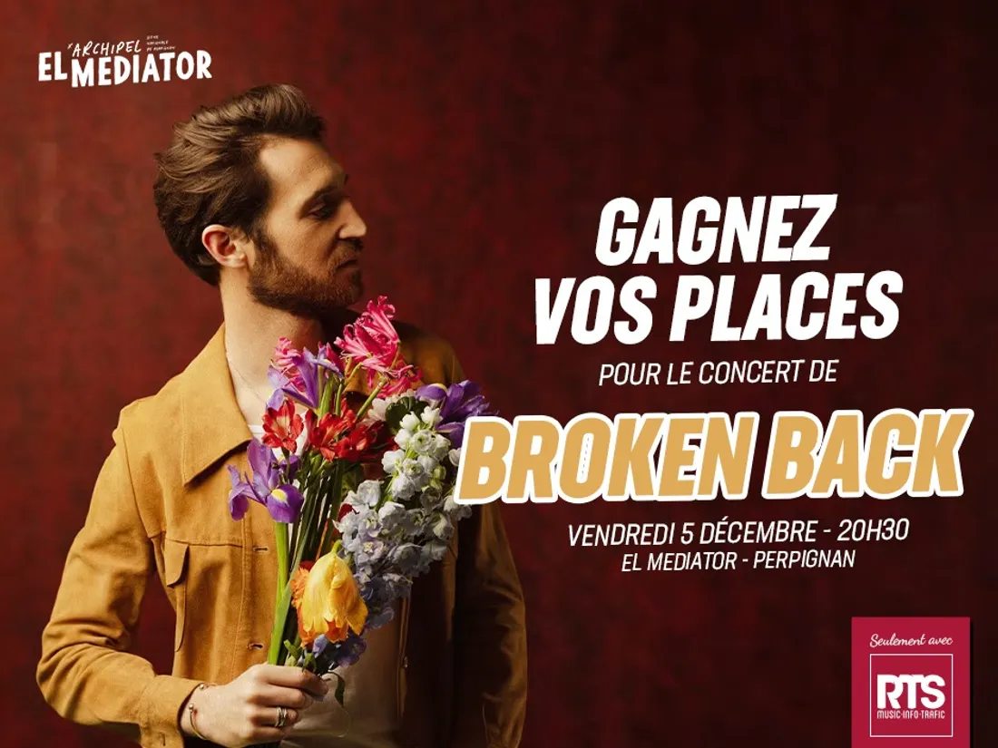 Broken Back au Mediator de Perpignan