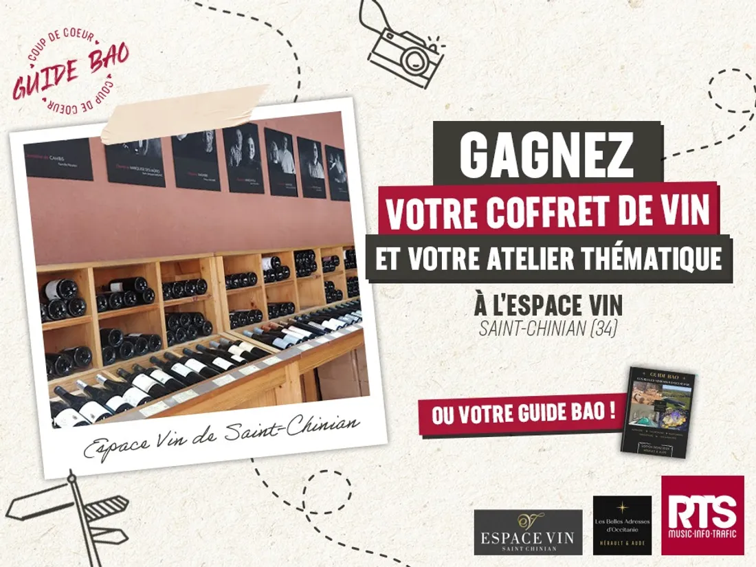 Gagnez votre guide BAO ou votre coffret de vins et atelier à St...